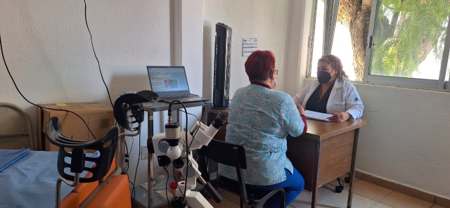 Realizaron estudios gratis en Jiutepec para la prevención del cáncer en mujeres