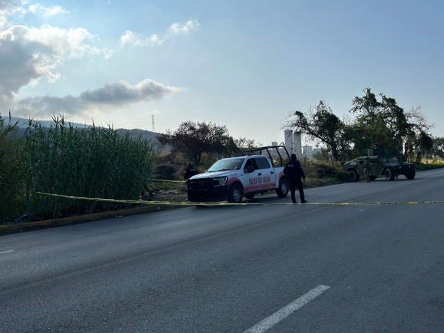 La Policía encontró un mensaje de amenaza.