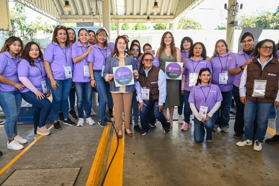 Activa Margarita González Saravia primer Centro de Verificación Vehicular Violeta