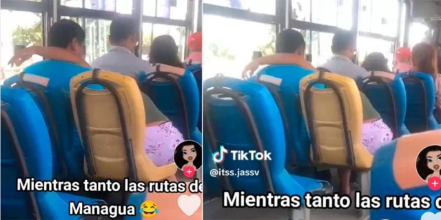 Intimidad sin fronteras: Pareja mantiene relaciones en pleno transporte público