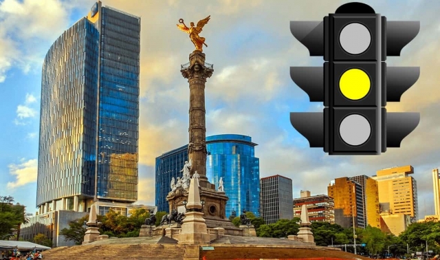 CDMX se mantiene en semáforo amarillo.