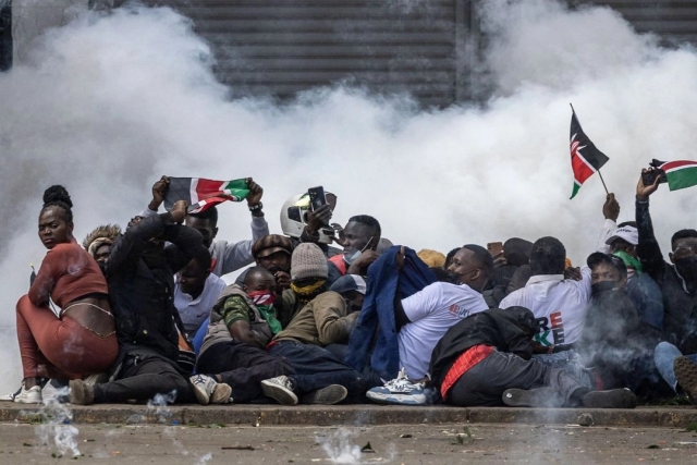 Protestas contra el gobierno en Kenia dejan al menos ocho fallecidos