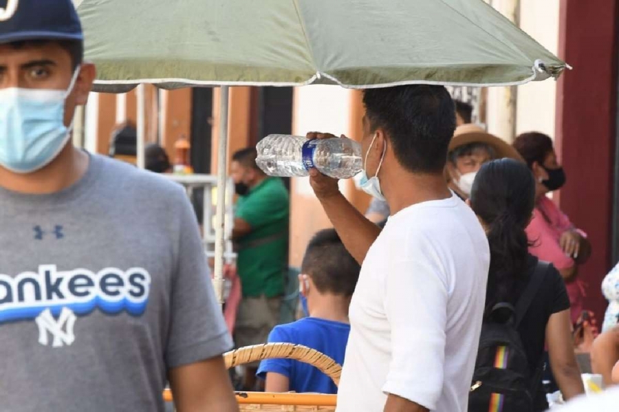  La hidratación es una de las recomendaciones para evitar “golpes de calor”.