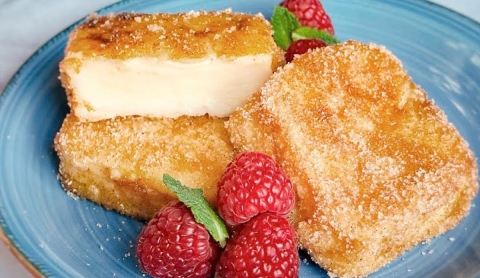 Leche frita en freidora de aire: receta fácil, rápida y sin aceite