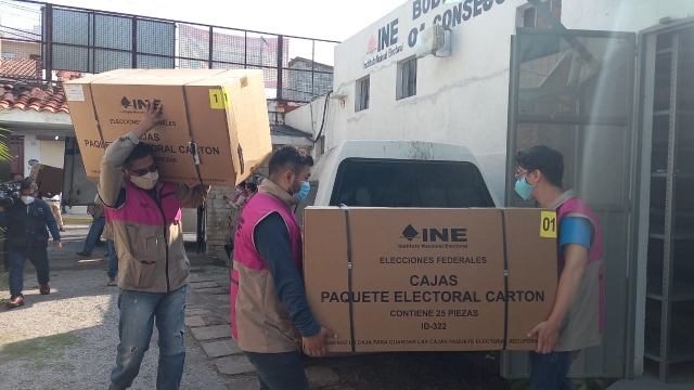 Llegaron las boletas electorales a los consejos distritales