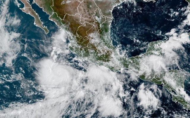 &#039;Narda&#039; se convierte en huracán categoría 1 frente a costas del Pacífico