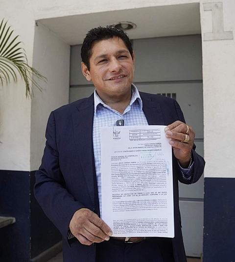Presenta alcalde de Cuautla denuncia ante la FGR tras amenazas