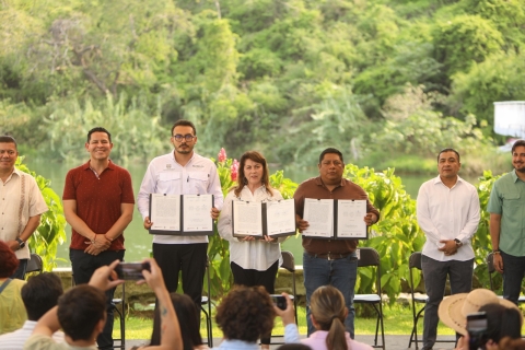 Promueve Gobierno de Morelos acuerdo por la recuperación del lago de Tequesquitengo