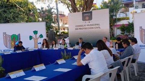 Instalan Consejo Municipal de Protección Civil de Cuernavaca