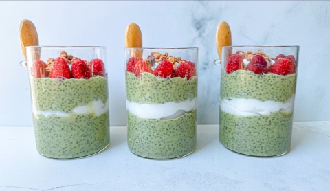 Chía y matcha: un desayuno que sacia, energiza y sustituye al café