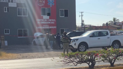 El taxi en el que viajaban las v&iacute;ctimas qued&oacute; a cargo del Ministerio P&uacute;blico.