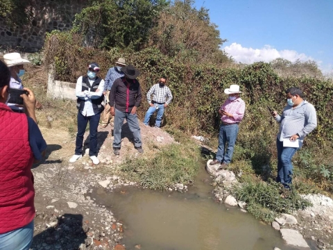Persisten descargas de aguas negras en la laguna de Coatetelco