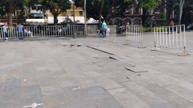 Ahora Plaza de Armas