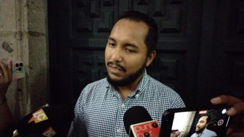 &Oacute;scar Valdepe&ntilde;a Mendoza, comisionado de B&uacute;squeda de Personas del estado.