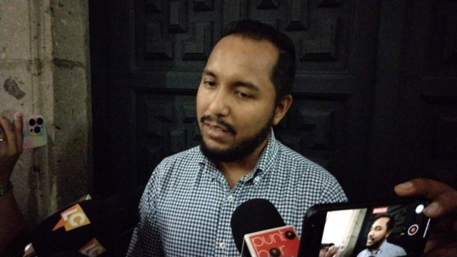 &Oacute;scar Valdepe&ntilde;a Mendoza, comisionado de B&uacute;squeda de Personas del estado.