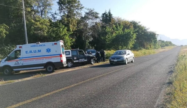 Abandonan un cadáver en Santa Catarina