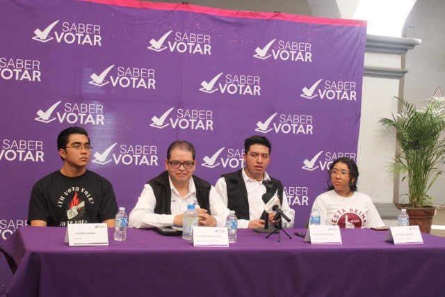 Representantes de la organización instaron a las instituciones electorales a combatir el abstencionismo. 