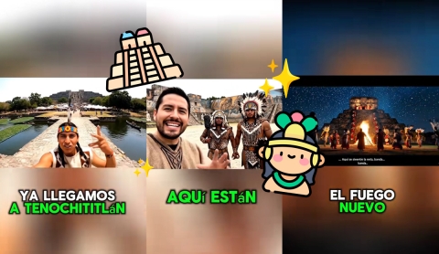 Influencer recrea la Gran Tenochtitlán con IA y causa furor en redes