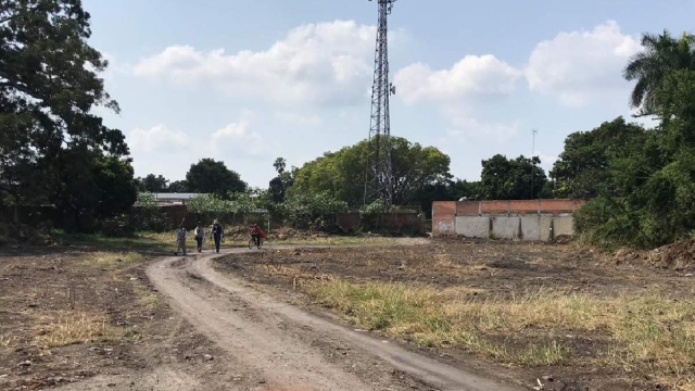 El espacio donde será edificada la sucursal ya está disponible.