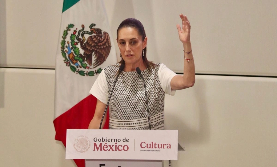 Sheinbaum destaca que 'en México, el pueblo manda' tras dichos de Trump