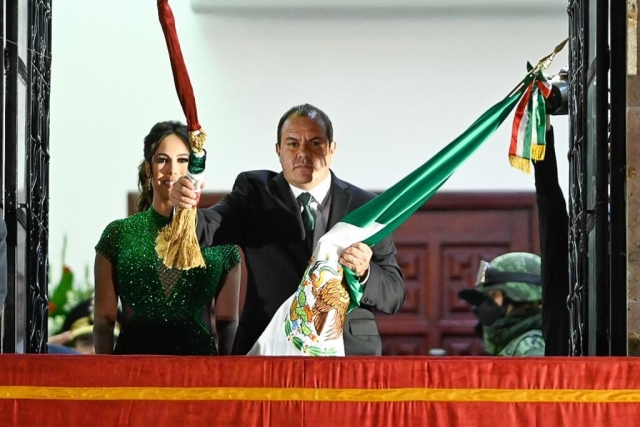 Celebra Cuauhtémoc Blanco Grito de Independencia