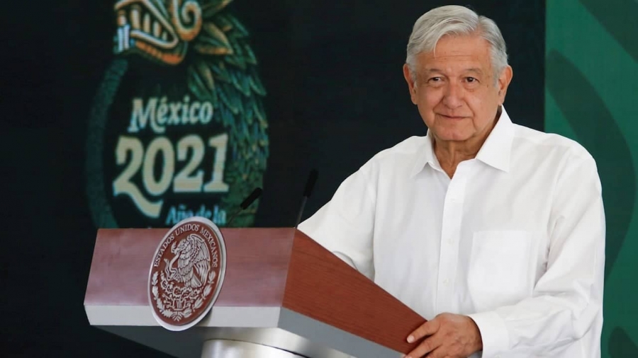 AMLO asegura que los mexicanos confía en la Marina y el Ejército.