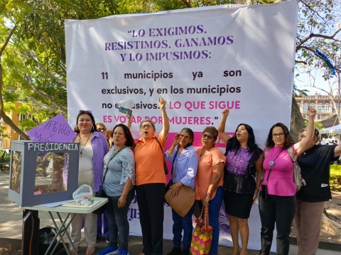 Presentan informe final ante cadena impugnativa para defender paridad de g&eacute;nero en alcald&iacute;as