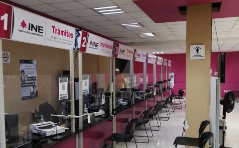 Módulos de atención ciudadana del INE brindarán servicio en fin de semana para entrega de credenciales