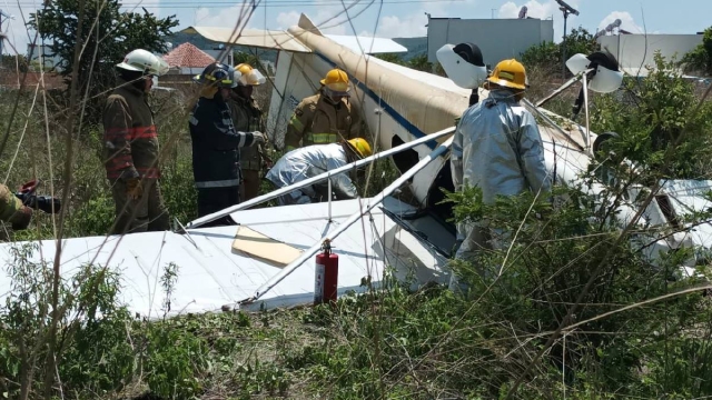  En la aeronave sólo viajaba el piloto.