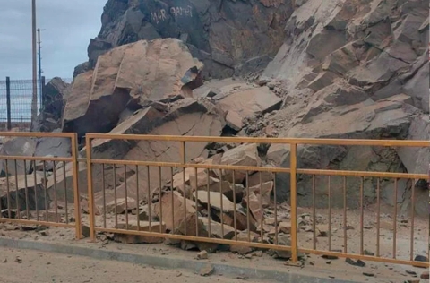 Fuerte sismo de magnitud 6.4 sacude el norte de Chile