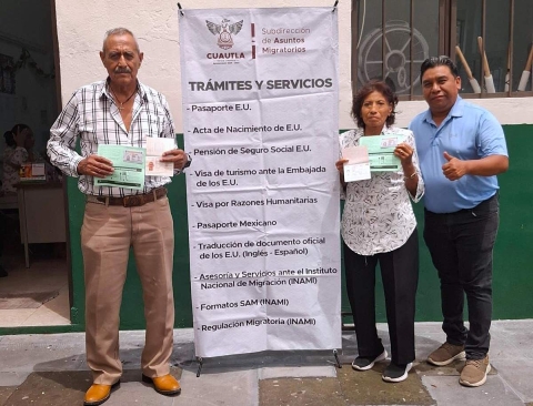 Con la visa, los beneficiados podrán viajar a EU por razones humanitarias.