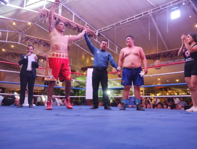 El boxeador Rafael Abdala suma ocho triunfos y dos derrotas en su carrera profesional.