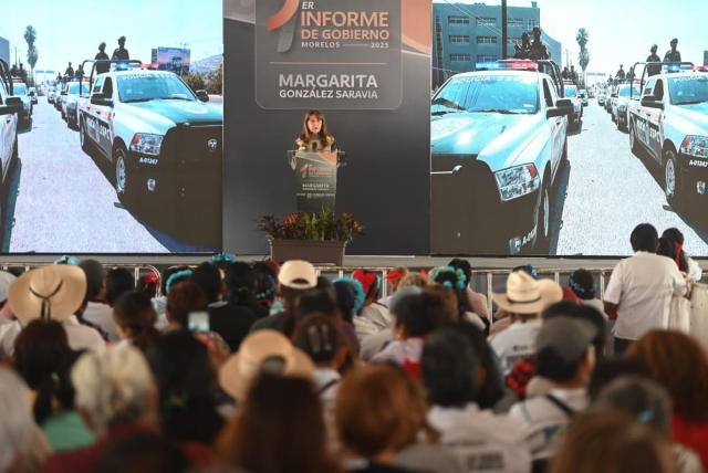 Transforma Margarita Gonz&aacute;lez Saravia regi&oacute;n norte de Morelos con acciones claras y contundentes