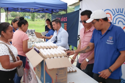 Más de 16 mil beneficiados en Jiutepec con productos de la canasta básica a bajo costo