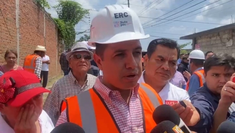 Inicia Ayuntamiento de Jiutepec pavimentación en la ampliación Bugambilias