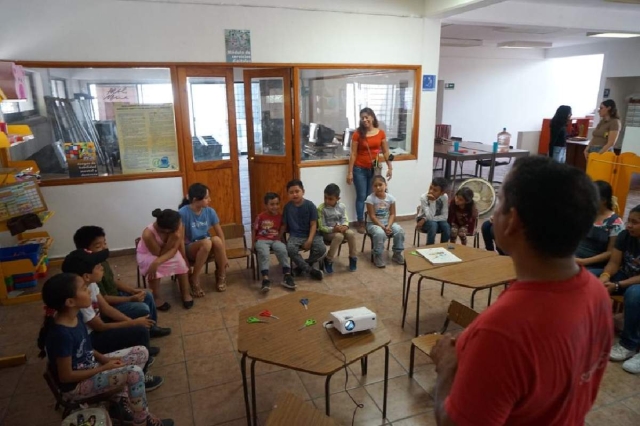 Este lunes comenzaron “Mis Vacaciones en mi Biblioteca” en Jojutla. Todavía hay espacio para los niños interesados.