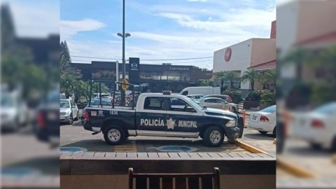 Asaltan sucursal bancaria en Río Mayo