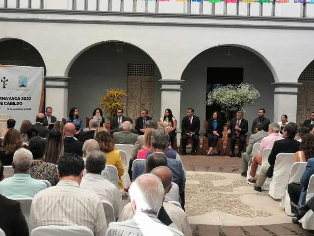 Entrega cabildo capitalino &#039;Venera Cuernavaca 2022&#039;