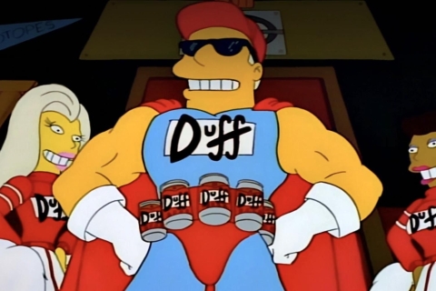 Los Simpson se despiden al ic&oacute;nico personaje de Duffman de forma definitiva
