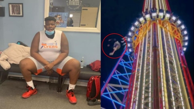 Tyre Sampson era el chico que murió al caer de un juego mecánico; el arnés estaba mal abrochado