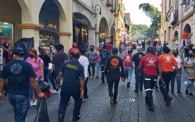 Realiza PC Cuernavaca operativo en el mercado ALM y en el centro histórico