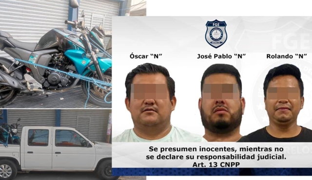 Viajaban en una camioneta robada