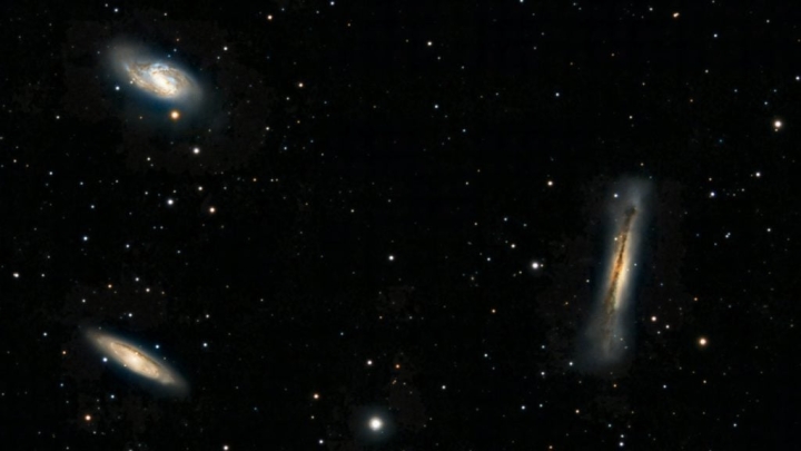 James Webb captó el momento en que dos galaxias se fusionan