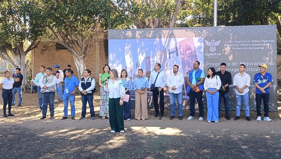 Funcionarios pusieron en marcha los trabajos.