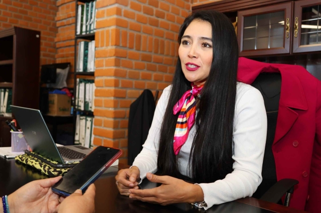 Araceli &Aacute;lvarez Castro, titular de la PDA de la UAEM.