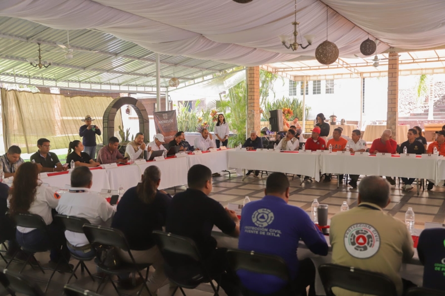 Impulsa Gobierno de Morelos gestión integral de riesgos en mesa de trabajo con municipios