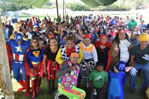 Prioridad, consolidar a la familia y la niñez; inician festejos del Día del Niño en Emiliano Zapata: ayuntamiento