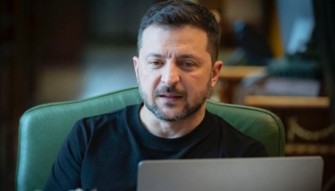 Zelenski declara que junto a Trump revisan un posible acuerdo de drones