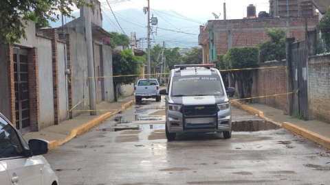 Fue asesinado al llegar a su casa
