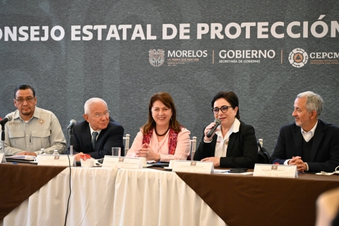 Unen esfuerzos gobierno estatal y CNPC a favor de la seguridad y el bienestar de las y los morelenses